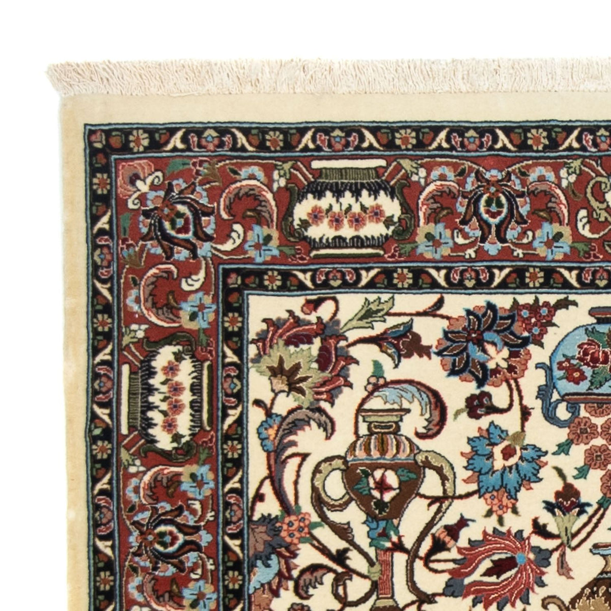 Persisk matta - Ghom - 154 x 102 cm - beige