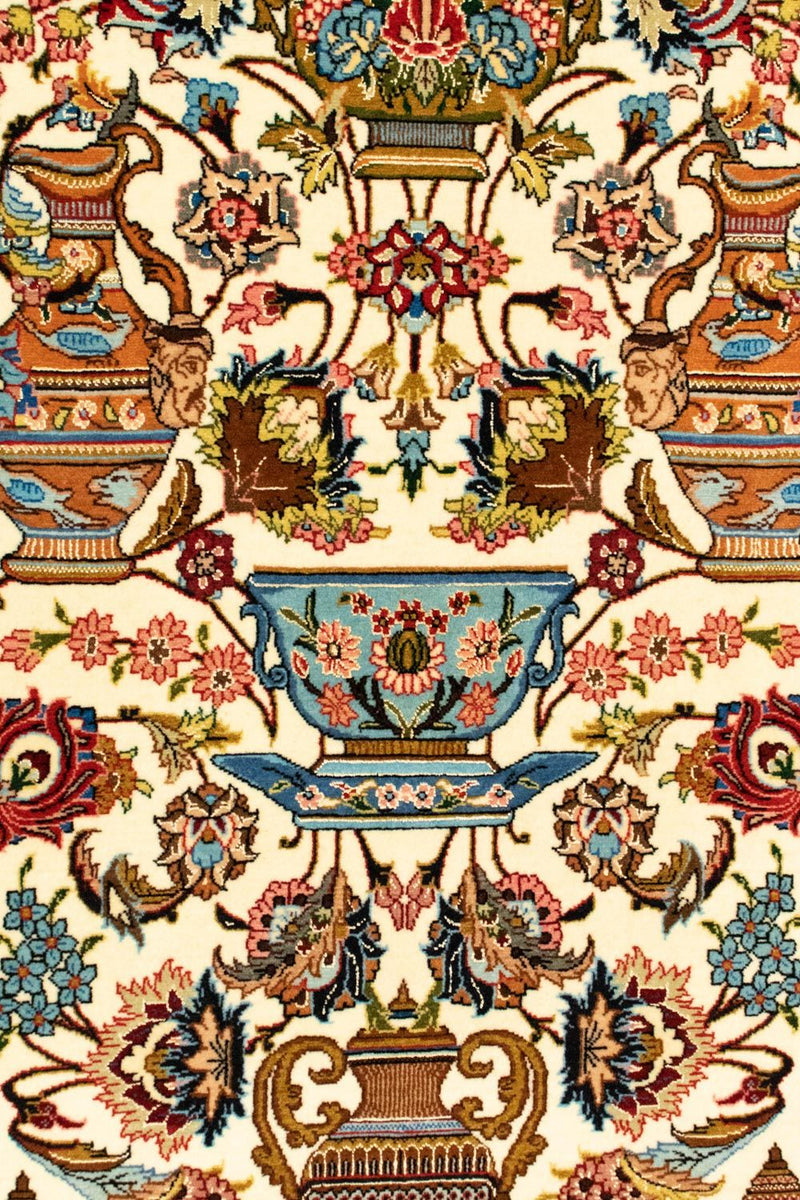 Persisk matta - Ghom - 152 x 101 cm - beige