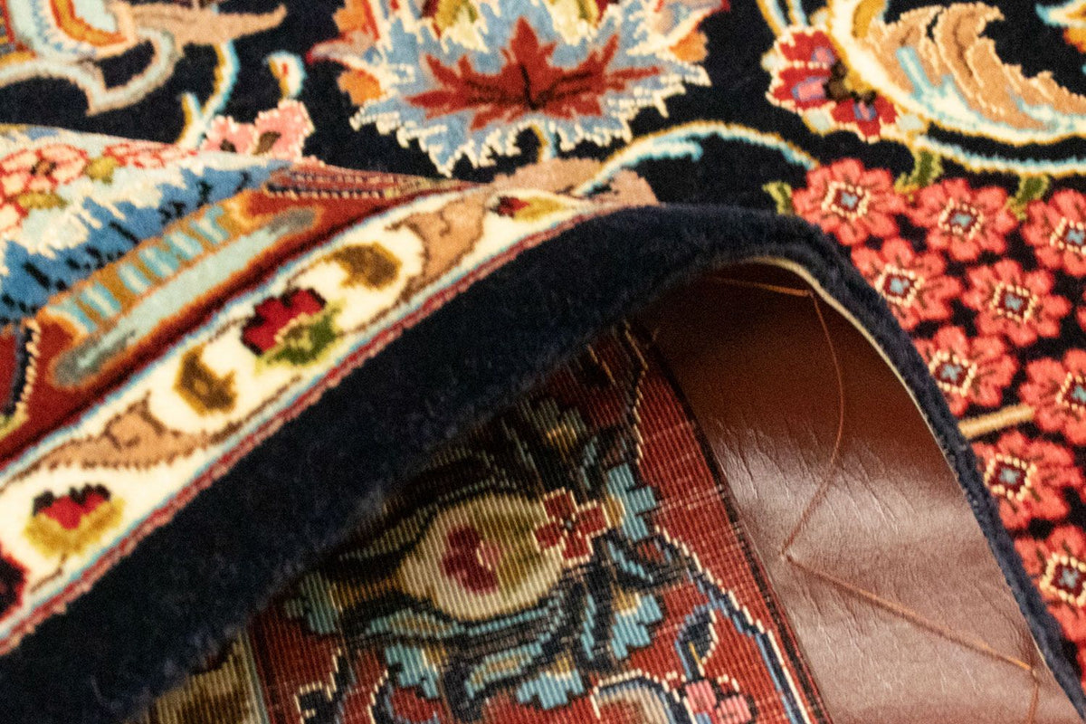 Persisk matta - Ghom - 155 x 105 cm - svart