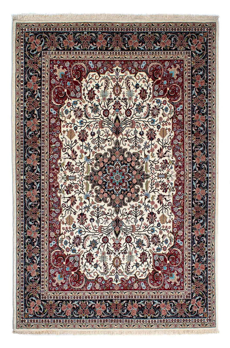 Persisk matta - Ghom - 210 x 139 cm - beige