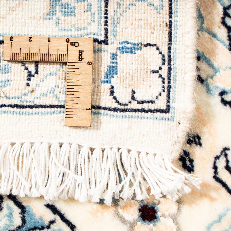 Persisk matta - Nain - Royal kvadrat  - 154 x 143 cm - mörkröd