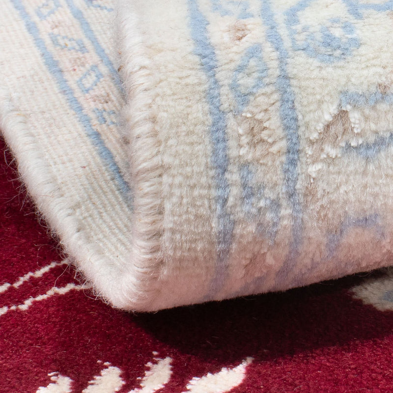 Persisk matta - Nain - 301 x 200 cm - mörkröd