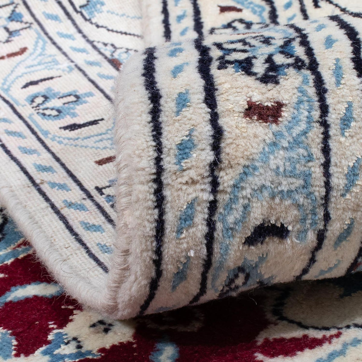 Persisk matta - Nain - 296 x 206 cm - röd