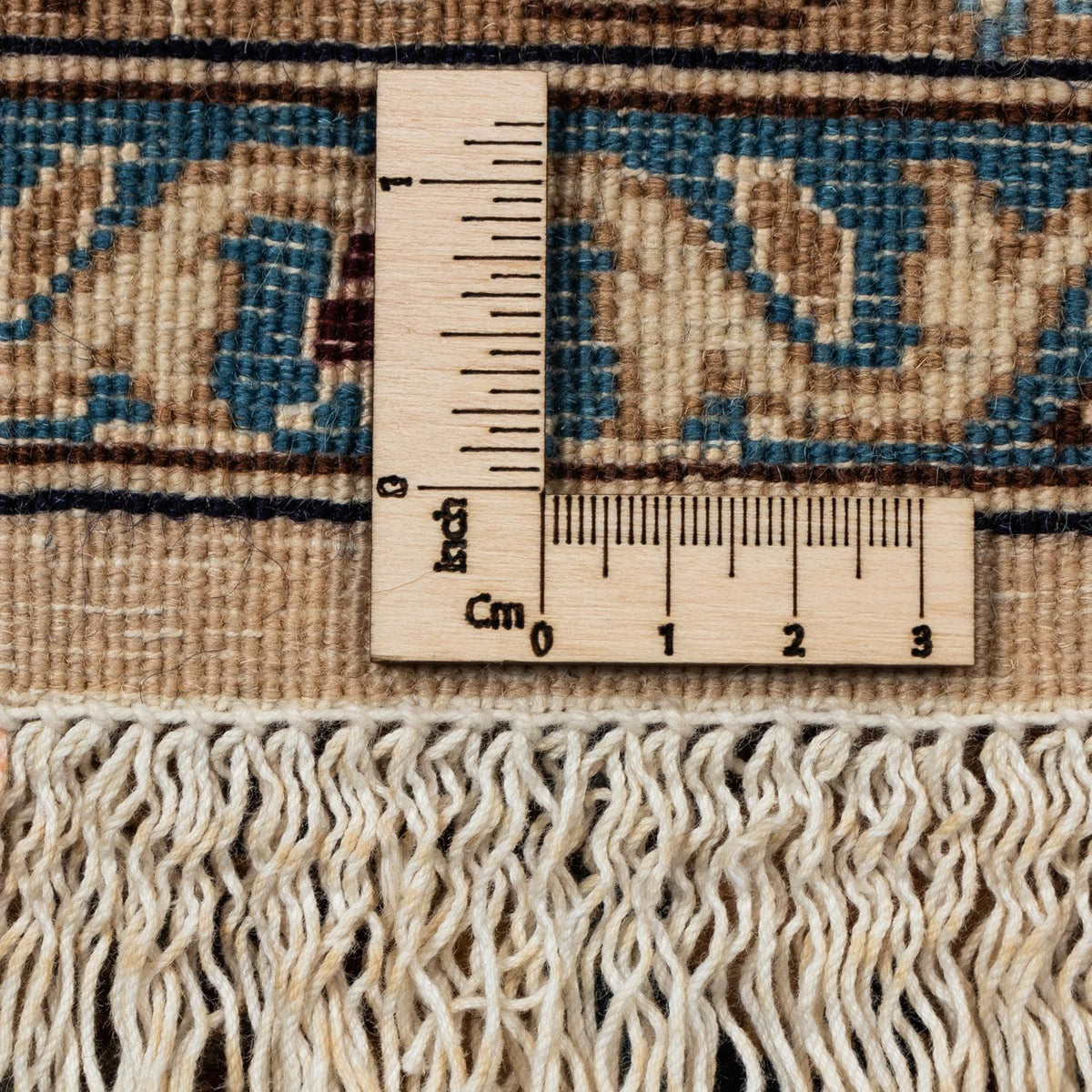 Persisk matta - Nain - Royal - 373 x 246 cm - mörk beige