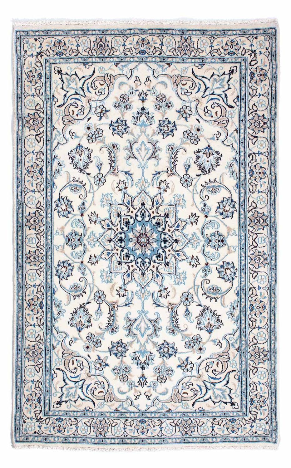 Persisk matta - Nain - 198 x 124 cm - beige