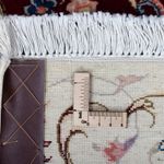 Persisk matta - Tabriz - Royal - 90 x 60 cm - mörkröd