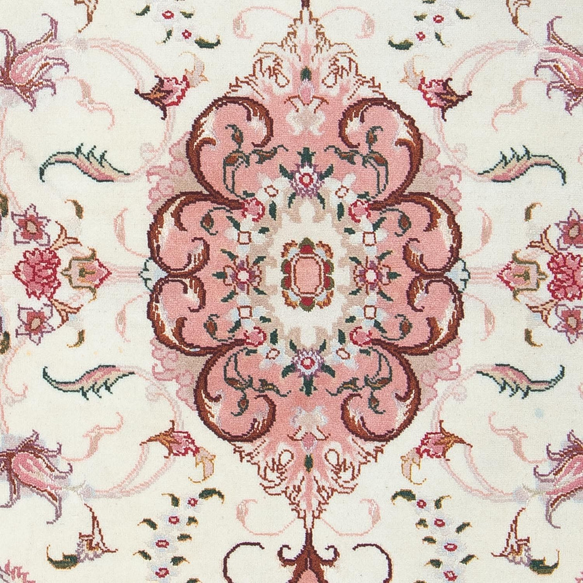 Persisk matta - Tabriz - Royal - 90 x 60 cm - beige