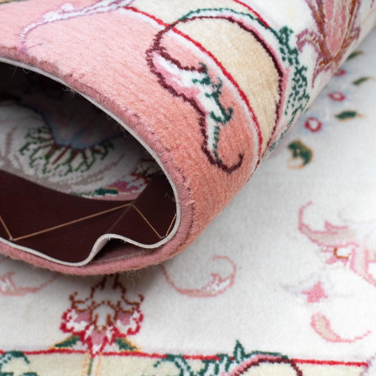 Persisk matta - Tabriz - Royal - 90 x 60 cm - beige