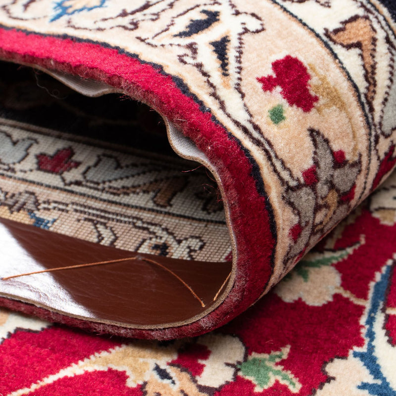 Persisk matta - Tabriz - Royal - 303 x 202 cm - mörkröd