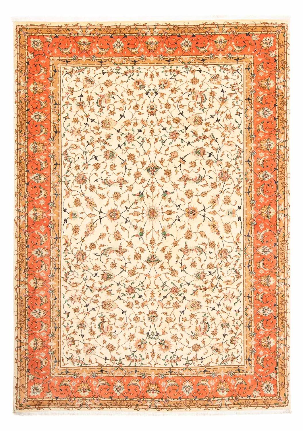 Persisk matta - Tabriz - Royal - 281 x 201 cm - beige