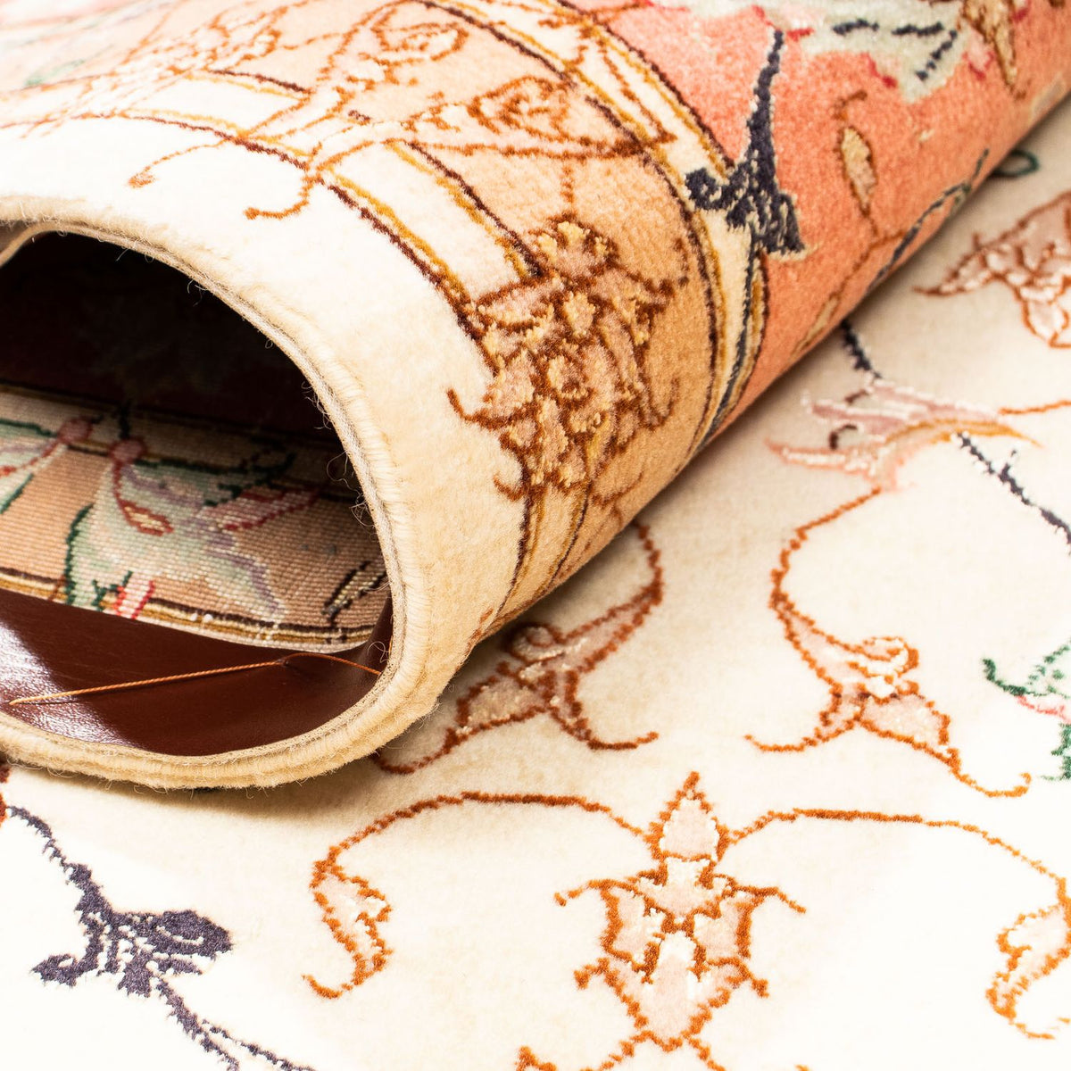 Persisk matta - Tabriz - Royal - 281 x 201 cm - beige