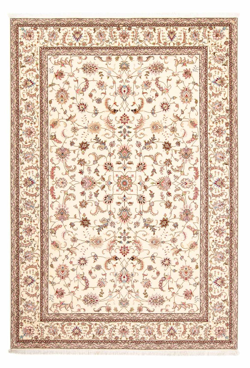 Persisk matta - Tabriz - Royal - 303 x 206 cm - beige