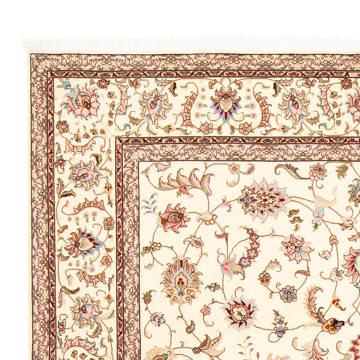 Persisk matta - Tabriz - Royal - 303 x 206 cm - beige