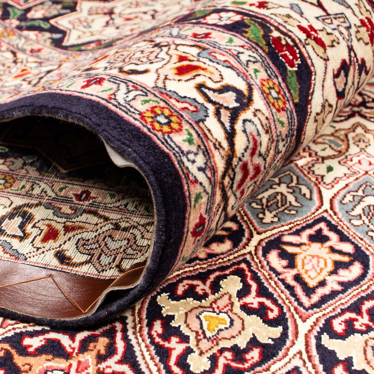 Persisk matta - Tabriz - Royal - 398 x 298 cm - flerfärgad