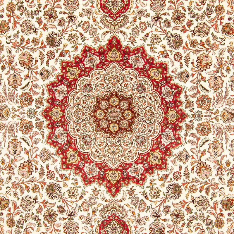 Persisk matta - Tabriz - Royal - 411 x 303 cm - röd