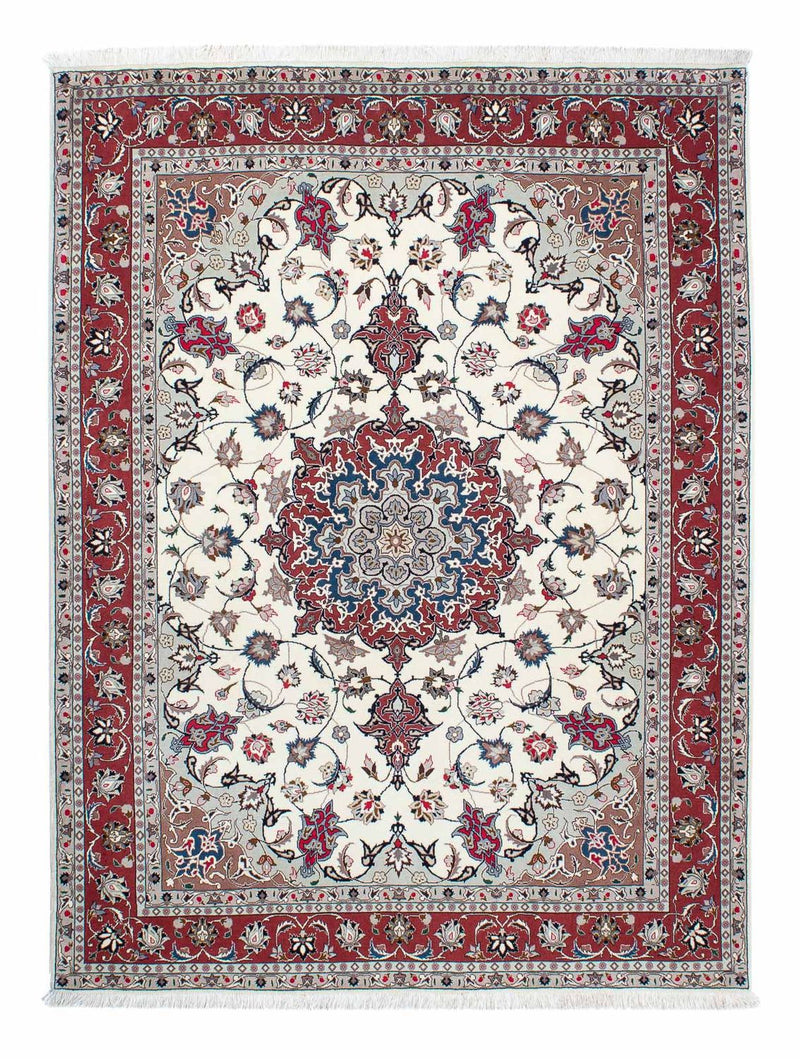 Persisk matta - Tabriz - Royal - 201 x 152 cm - beige
