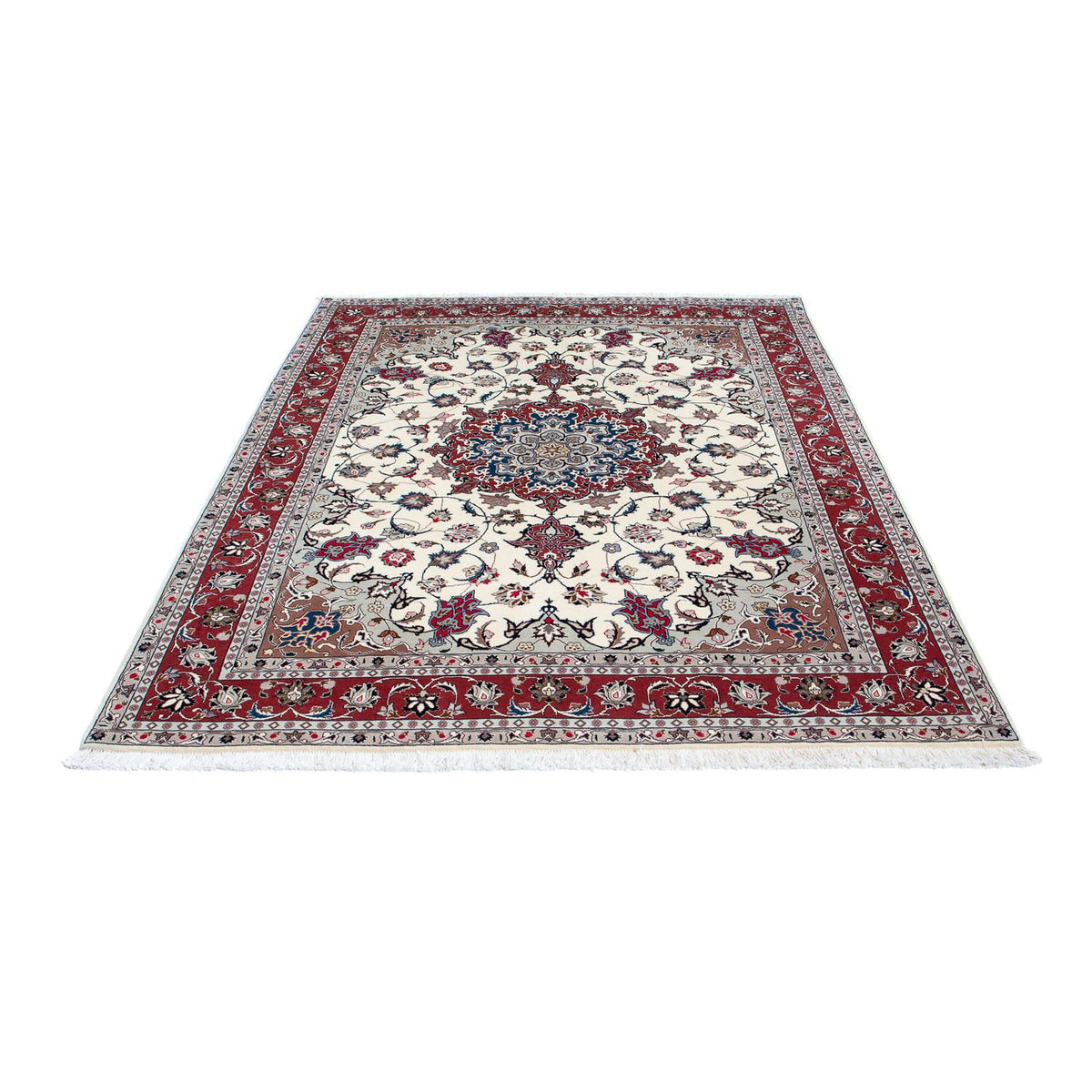 Persisk matta - Tabriz - Royal - 201 x 152 cm - beige