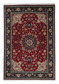 Persisk matta - Tabriz - Royal - 212 x 149 cm - mörkröd