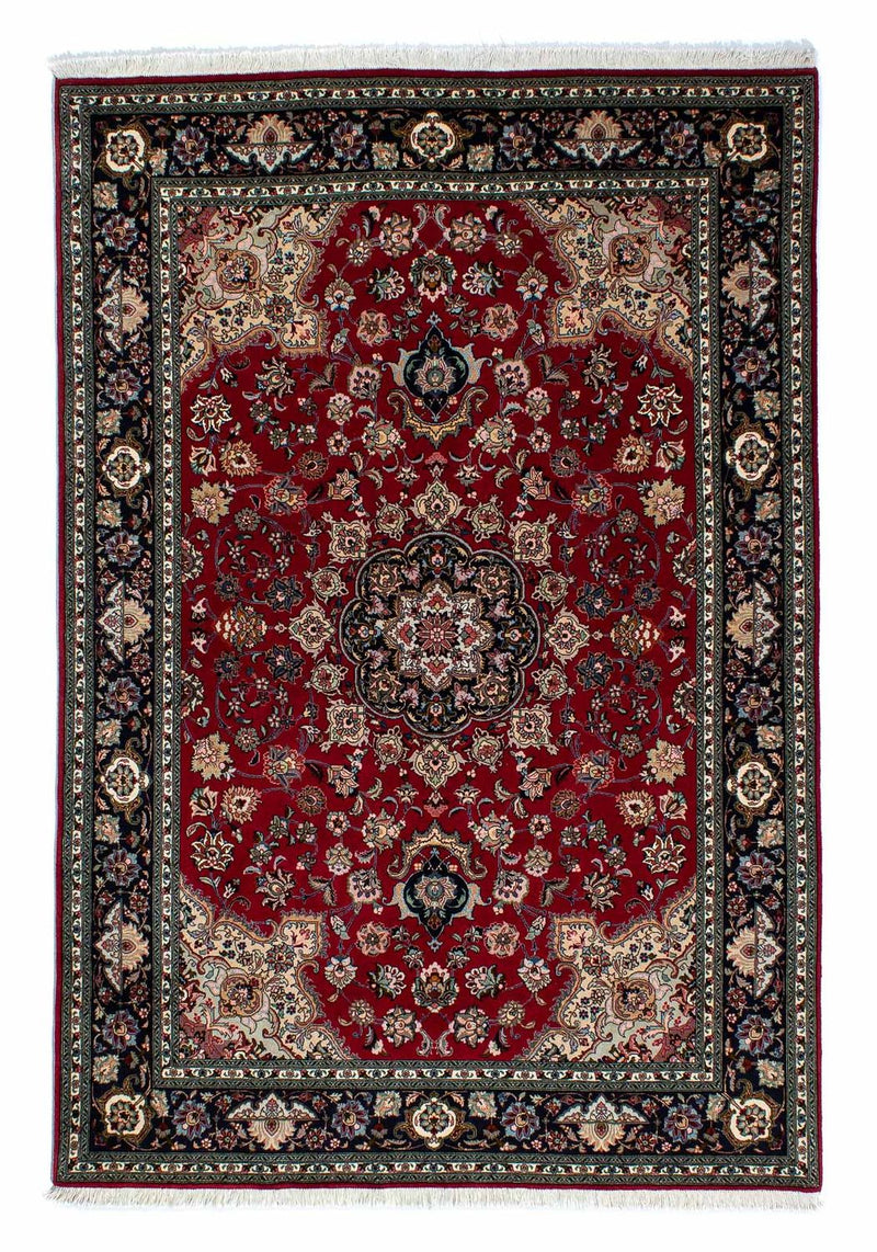 Persisk matta - Tabriz - Royal - 212 x 149 cm - mörkröd