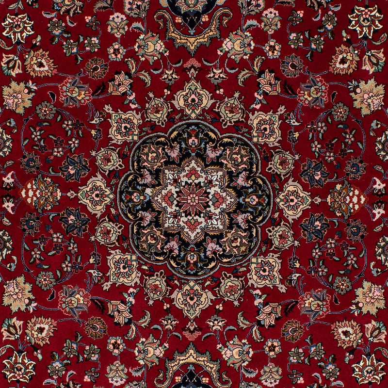Persisk matta - Tabriz - Royal - 212 x 149 cm - mörkröd
