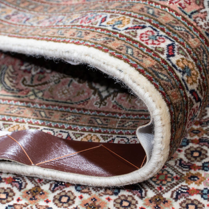 Persisk matta - Tabriz - 198 x 152 cm - ljusbrun