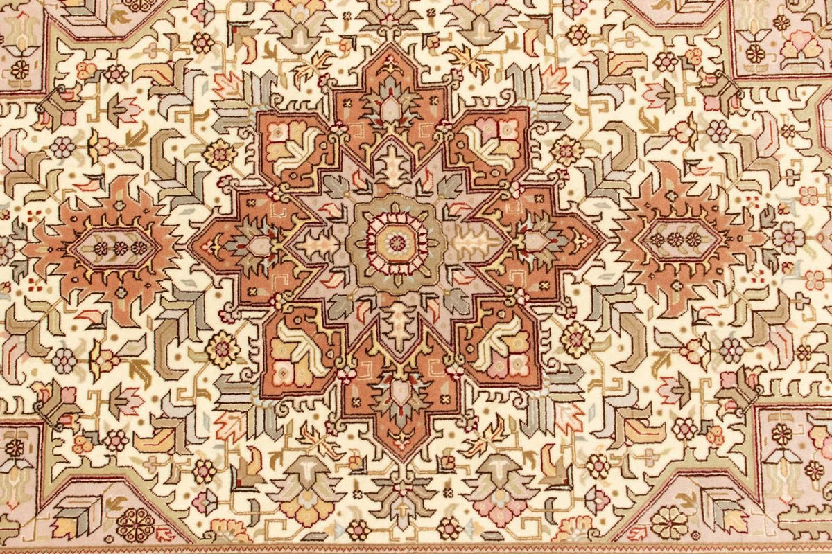 Persisk matta - Tabriz - Royal - 156 x 102 cm - beige