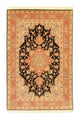 Persisk matta - Tabriz - Royal - 153 x 100 cm - mörkblå