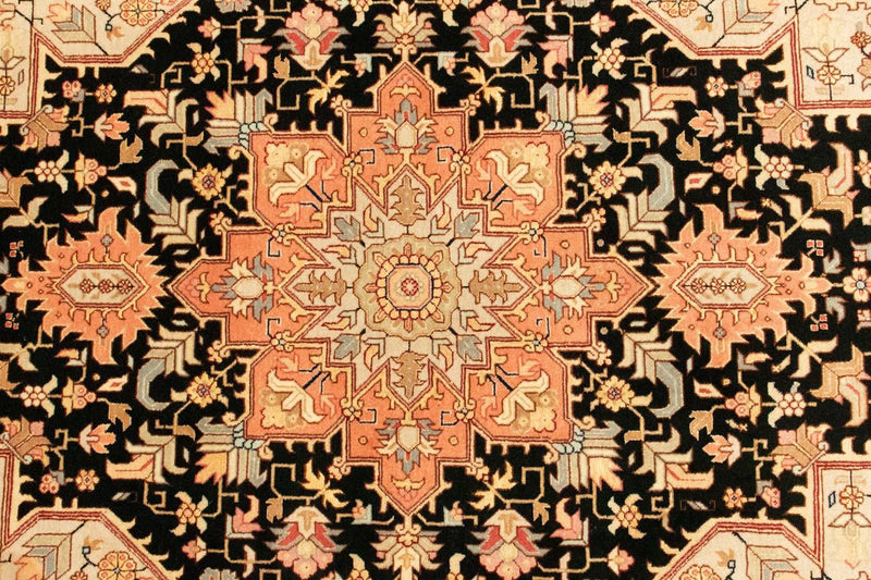 Persisk matta - Tabriz - Royal - 153 x 100 cm - mörkblå