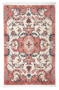 Persisk matta - Tabriz - Royal - 90 x 60 cm - beige