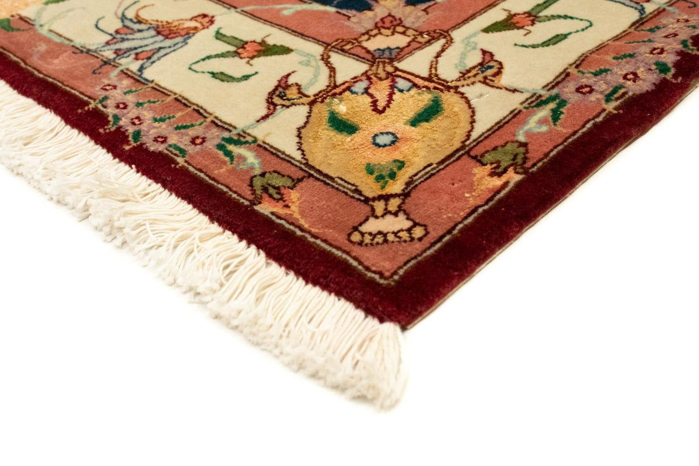 Persisk matta - Tabriz - Royal - 149 x 100 cm - röd