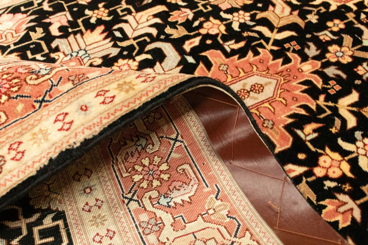 Persisk matta - Tabriz - Royal - 152 x 101 cm - svart