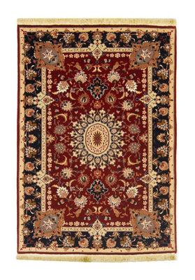 Persisk matta - Tabriz - Royal - 148 x 102 cm - röd