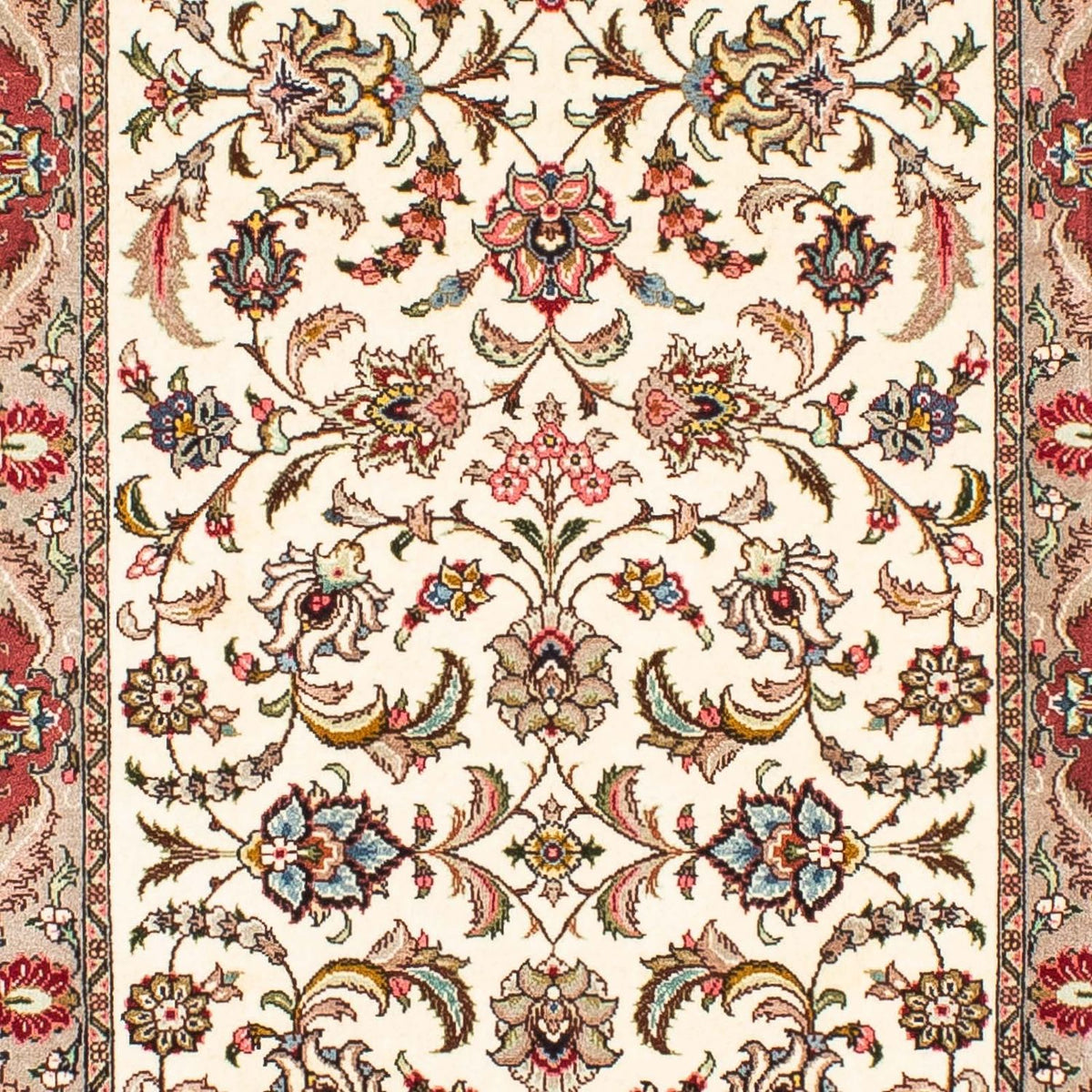 Runner Persisk matta - Tabriz - Royal - 298 x 72 cm - beige