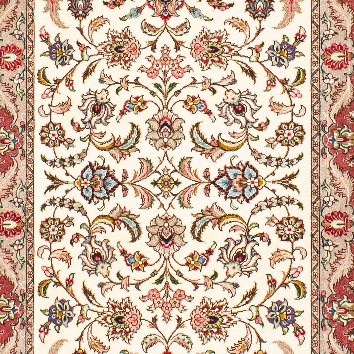 Runner Persisk matta - Tabriz - Royal - 297 x 73 cm - beige