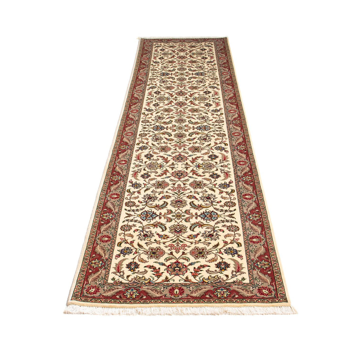 Runner Persisk matta - Tabriz - Royal - 297 x 73 cm - beige