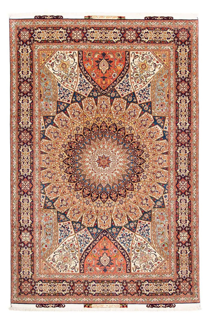 Persisk matta - Tabriz - Royal - 301 x 200 cm - flerfärgad