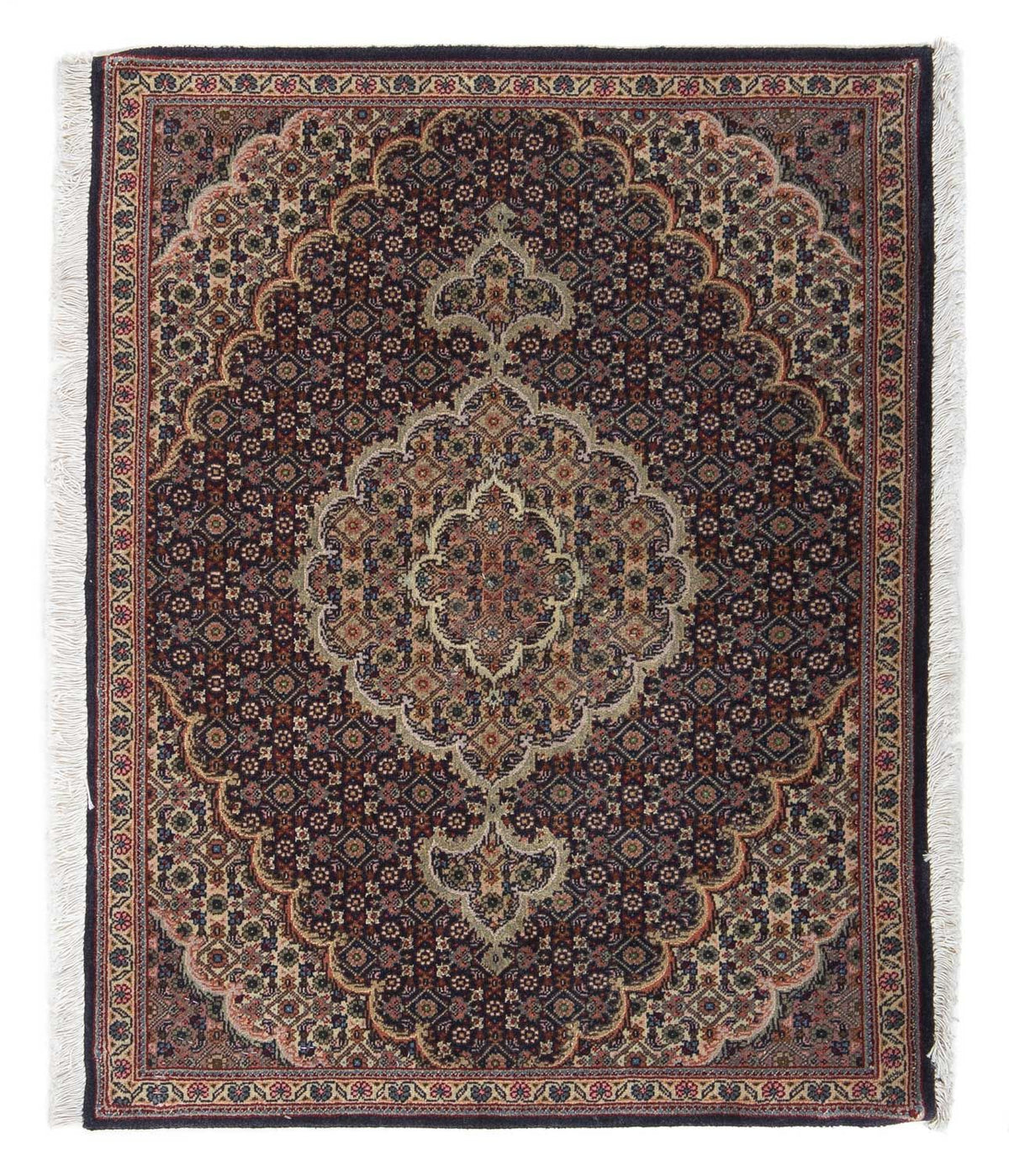 Persisk matta - Tabriz - Royal - 88 x 66 cm - mörkblå