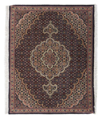 Persisk matta - Tabriz - Royal - 88 x 66 cm - mörkblå