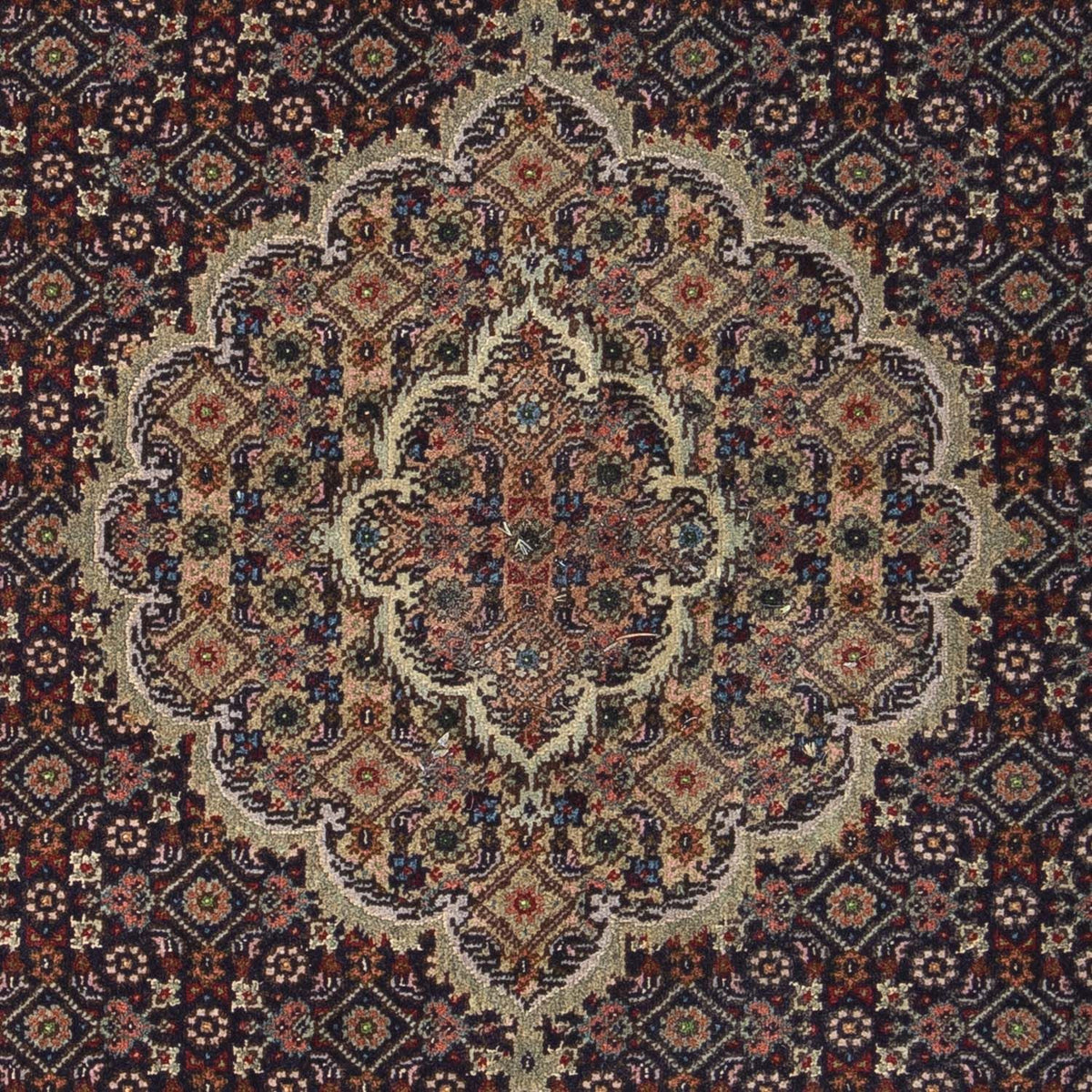 Persisk matta - Tabriz - Royal - 88 x 66 cm - mörkblå