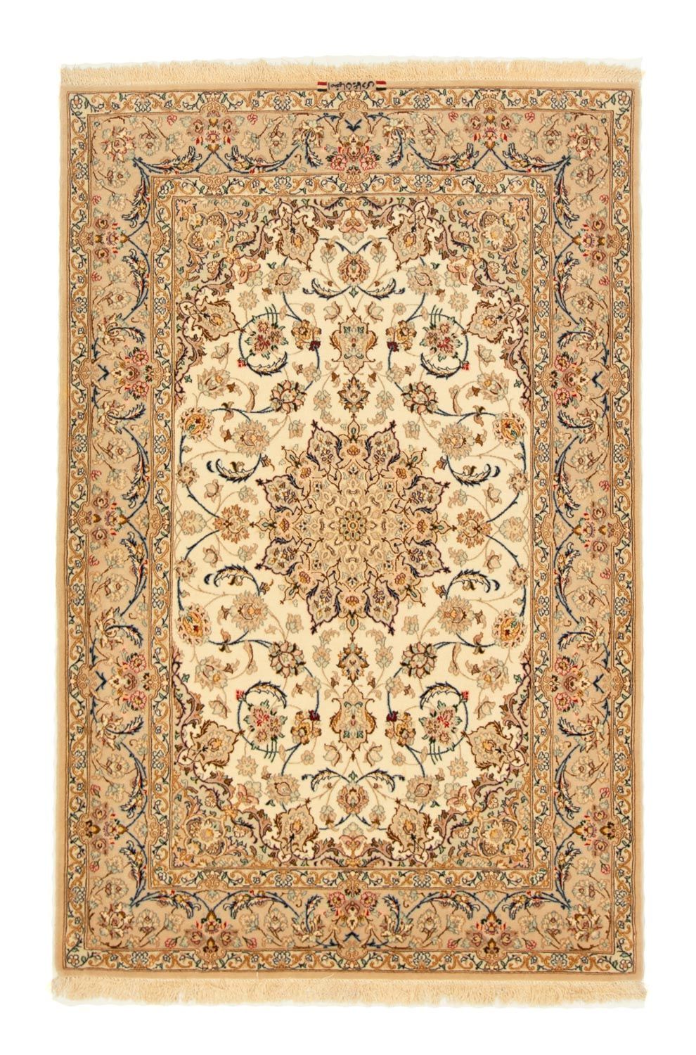 Persisk matta - Isfahan - Premium - 164 x 108 cm - beige