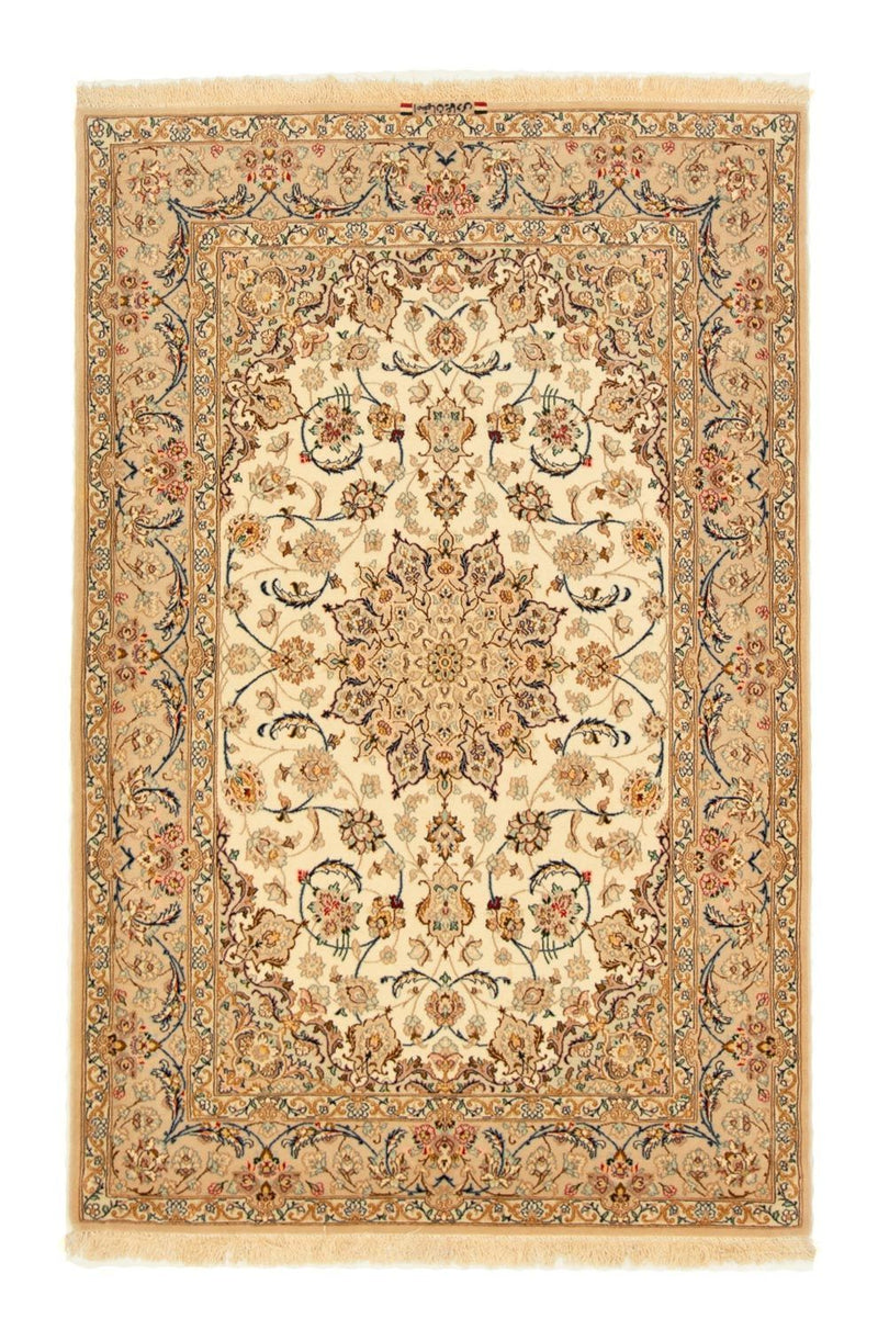 Persisk matta - Isfahan - Premium - 164 x 108 cm - beige