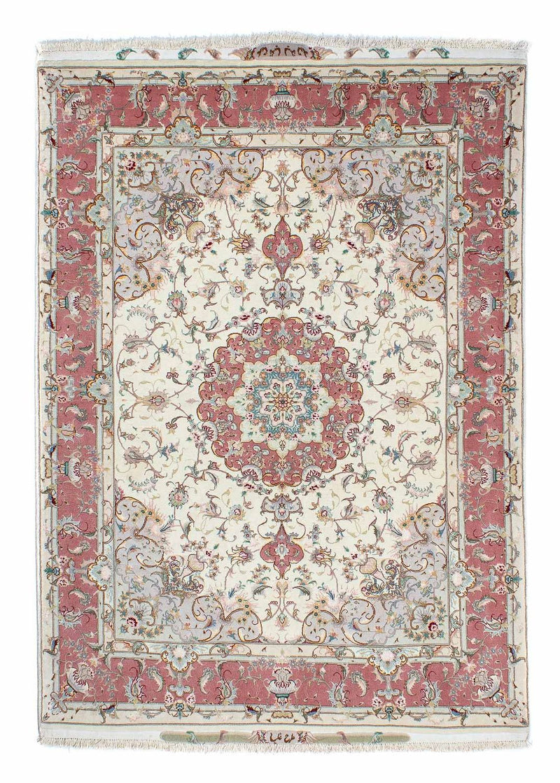 Persisk matta - Tabriz - Royal - 207 x 150 cm - beige
