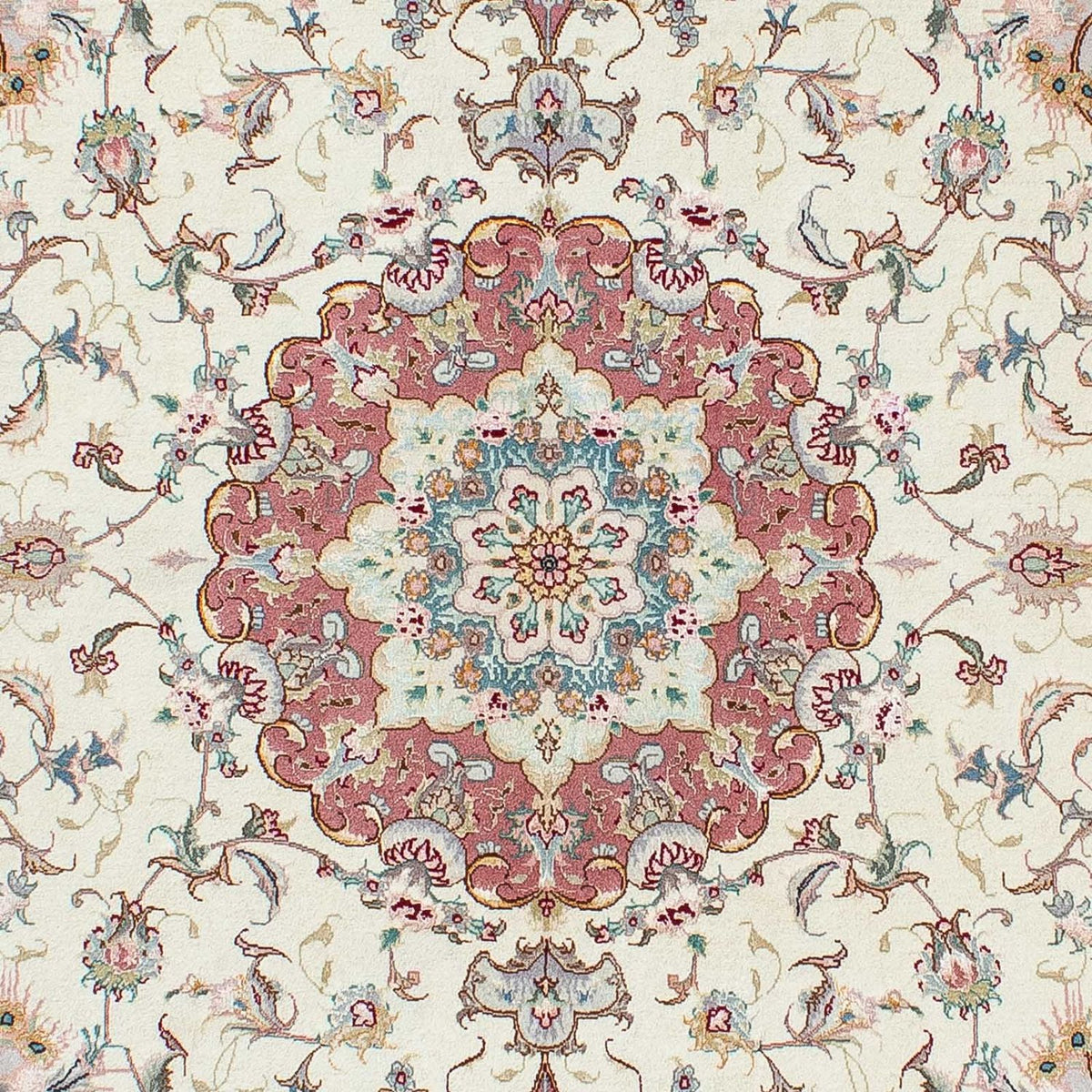 Persisk matta - Tabriz - Royal - 207 x 150 cm - beige