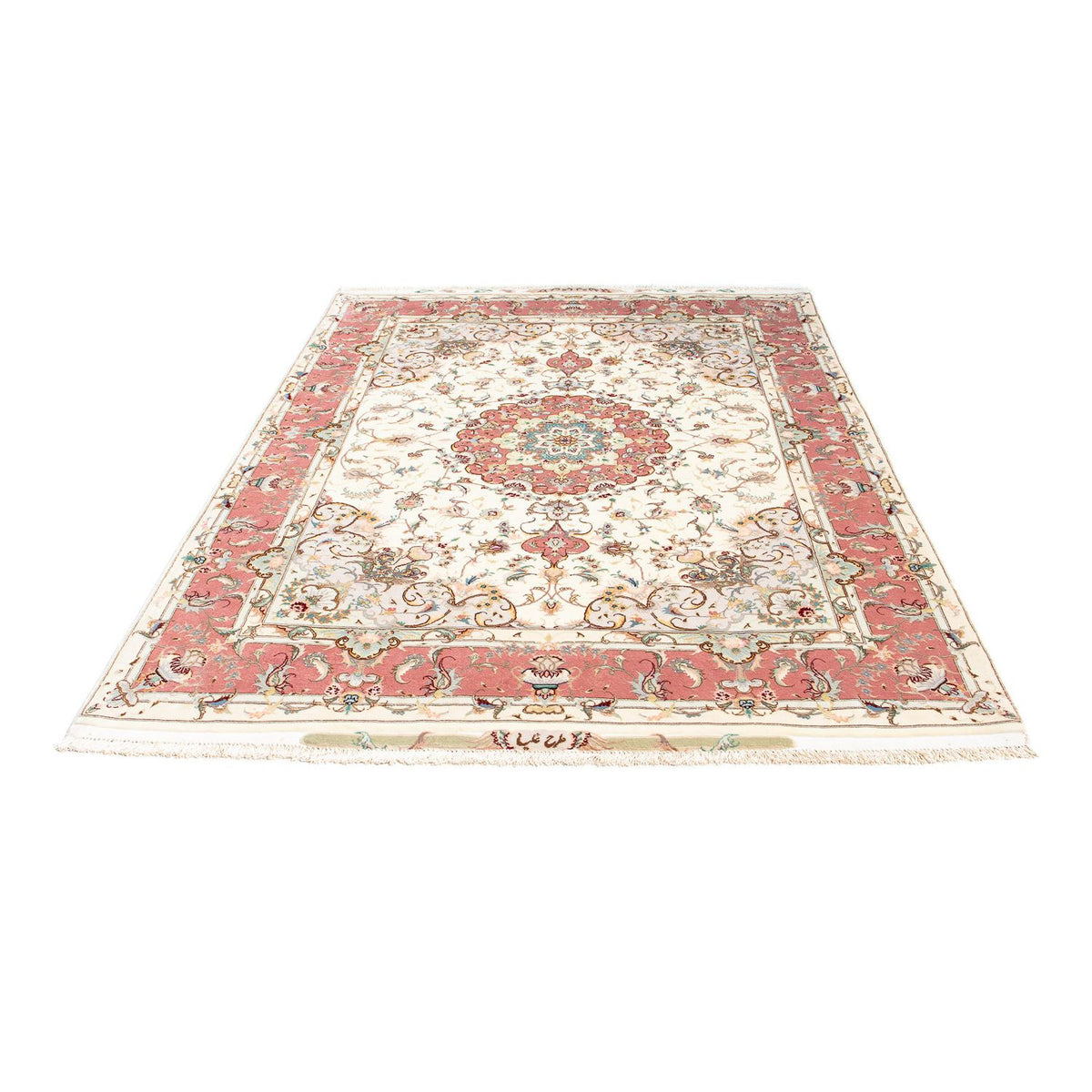 Persisk matta - Tabriz - Royal - 207 x 150 cm - beige