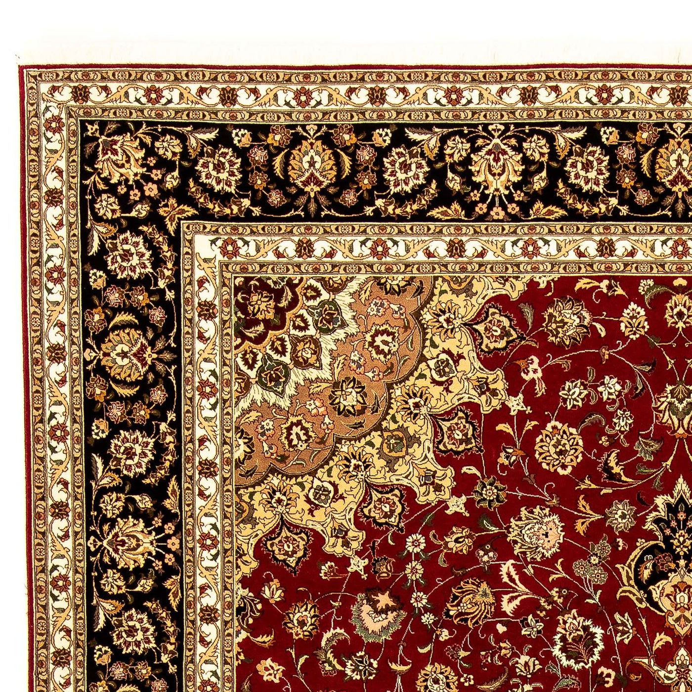 Persisk matta - Tabriz - Royal - 354 x 252 cm - mörkröd