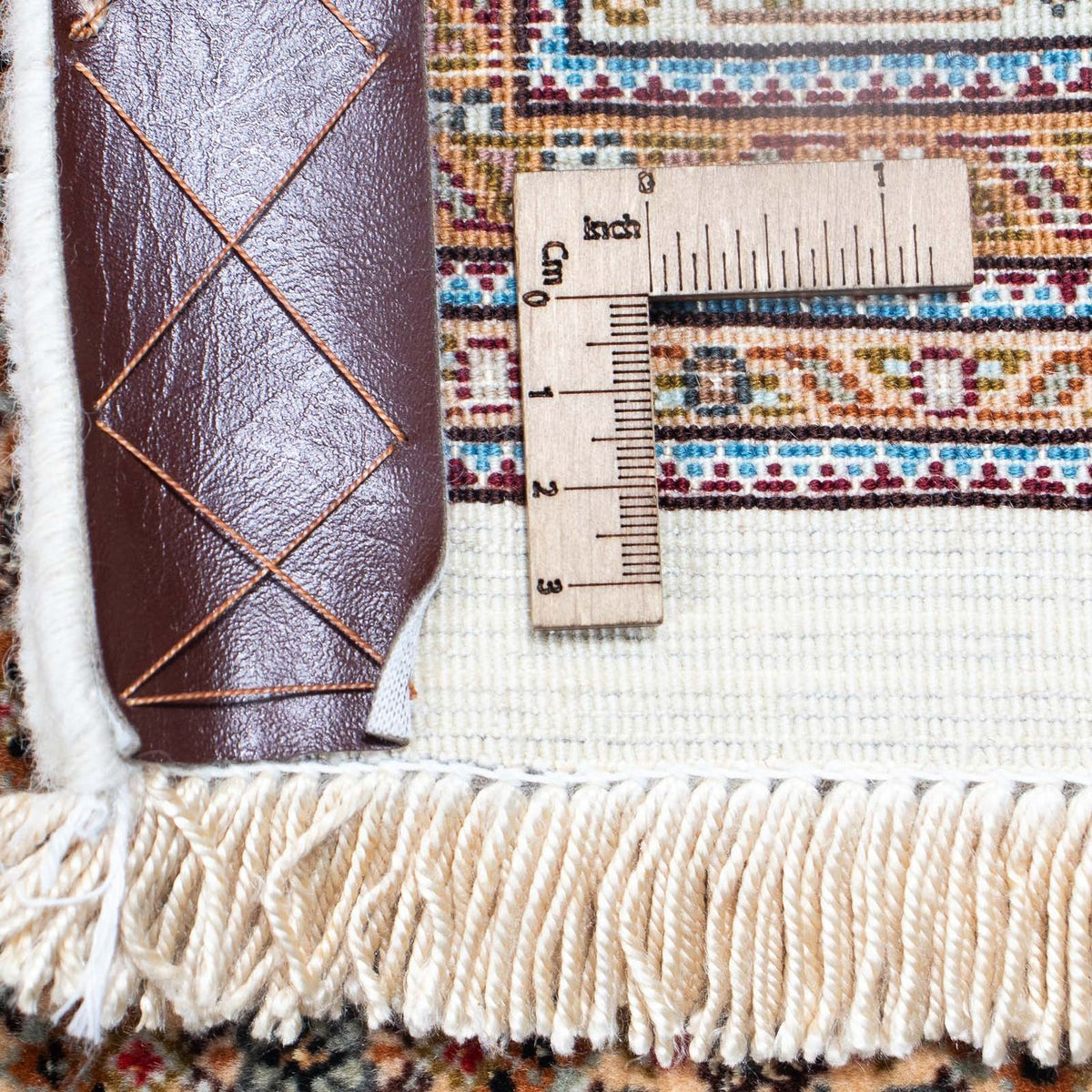 Persisk matta - Tabriz - 360 x 249 cm - ljusbrun