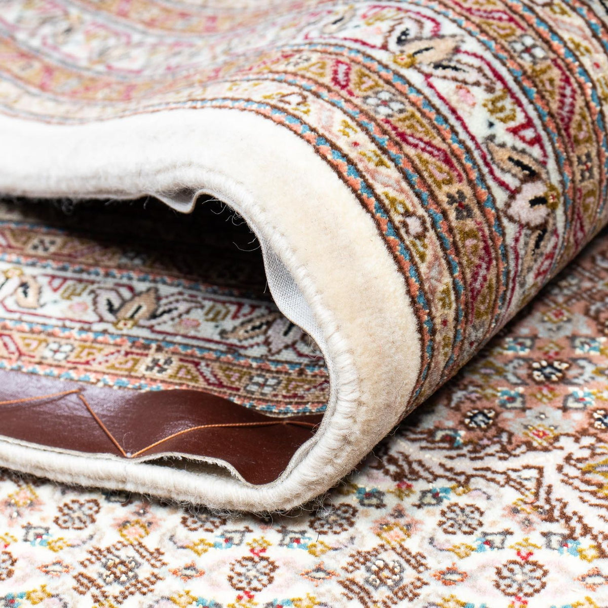 Persisk matta - Tabriz - 362 x 252 cm - ljusbrun