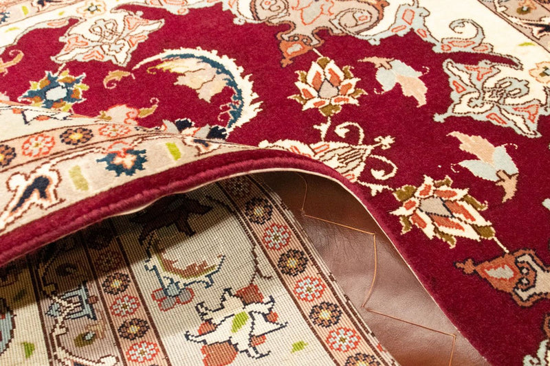Persisk matta - Tabriz - Royal - 150 x 101 cm - röd