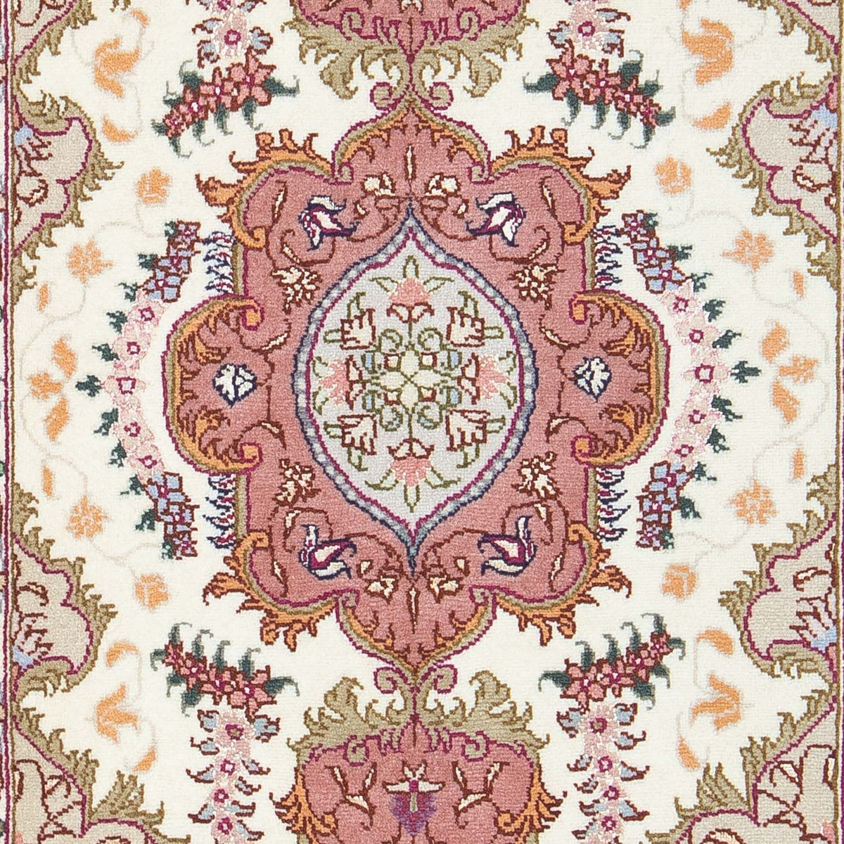Persisk matta - Tabriz - Royal - 88 x 60 cm - beige