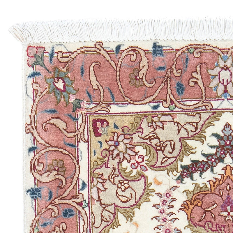 Persisk matta - Tabriz - Royal - 88 x 60 cm - beige